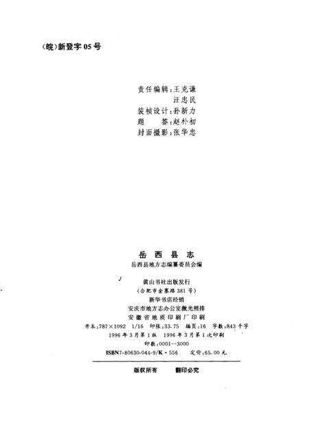 1996版岳西县志.pdf电子版_安徽省志预览图2