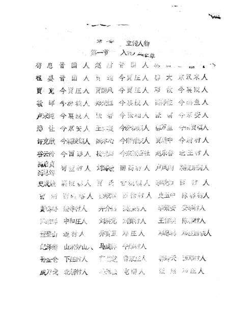 1986-襄汾县志  征求意见稿  人物志  2.pdf电子版_山西省志预览图2