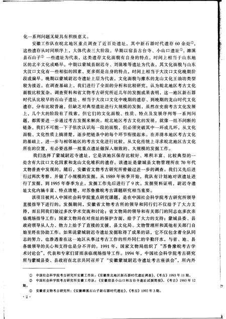 2001版蒙城尉迟寺  皖北新石器时代聚落遗存的发掘与研究.pdf电子版_安徽省志预览图4