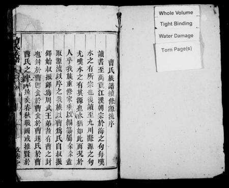 湖南曹氏族谱-曹氏族谱.pdf电子版预览图1