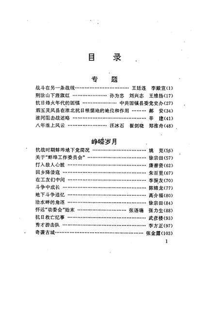 1995版烽火抗战  蚌埠抗日战争史料选.pdf电子版_安徽省志预览图5