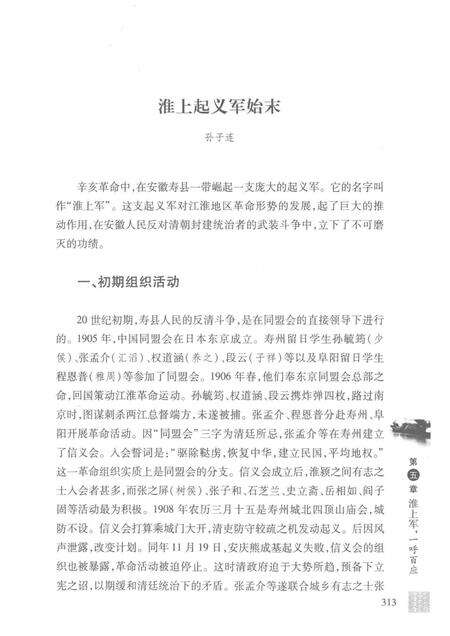 2014版百年淮南钩沉  淮南文史资料集粹  下部  淮上风云人物.pdf电子版_安徽省志预览图5