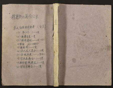 江西蔡氏族谱-蔡氏初届联修族谱.pdf电子版缩略图