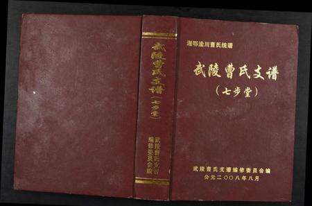 湖南曹氏族谱-武陵曹氏支谱.pdf电子版缩略图