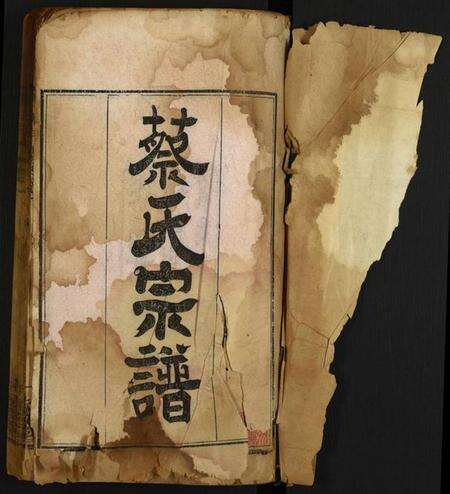 湖北蔡氏族谱-蔡氏宗谱.pdf电子版预览图1