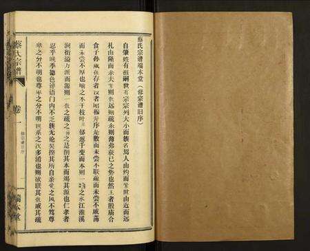 湖北蔡氏族谱-蔡氏宗谱.pdf电子版预览图1