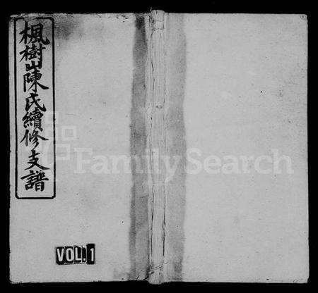 湖南陈氏族谱-枫树山陈氏续修支谱 [11卷,首3卷].pdf电子版缩略图