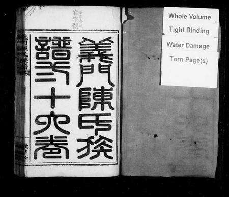 湖南陈氏族谱-义门陈氏族谱 [24卷,首末各1卷].pdf电子版预览图1