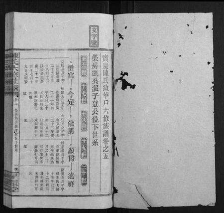 湖南陈氏族谱-陈氏六修族谱.pdf电子版预览图1