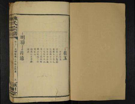 湖南陈氏族谱-陈氏宗谱 [残7卷].pdf电子版预览图1