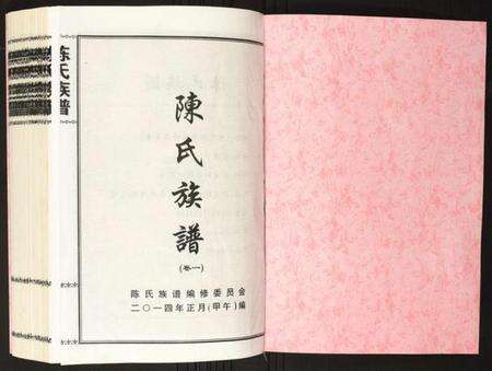 湖南陈氏族谱-陈氏族谱.pdf电子版预览图1