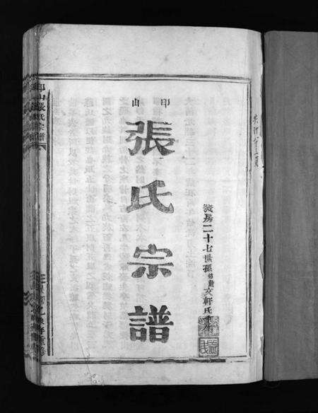 浙江张氏族谱-印山张氏宗谱 [不分卷].pdf电子版预览图2