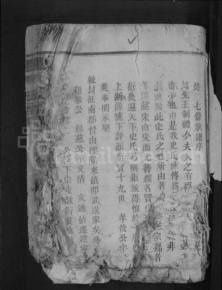 浙江史氏族谱-史氏宗谱 [不分卷].pdf电子版预览图3