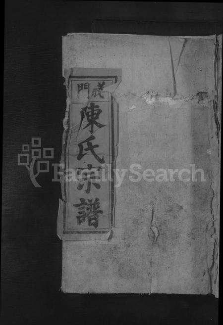 江西陈氏族谱-义门陈氏宗谱.pdf电子版缩略图