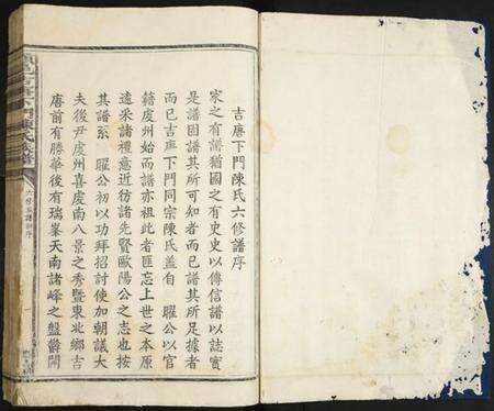 江西陈氏族谱-赣县吉唐下门陈氏宗谱.pdf电子版预览图1