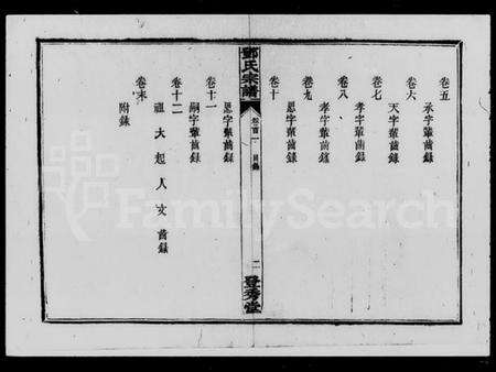 湖南邓氏族谱-邓氏宗谱 [12卷,首3卷,末1卷].pdf电子版预览图3