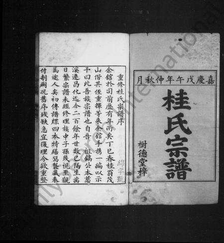 浙江桂氏族谱-唐昌桂氏宗谱 [4卷].pdf电子版预览图2