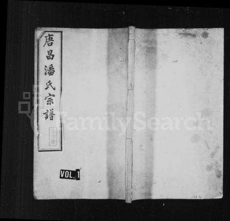 浙江潘氏族谱-唐昌潘氏宗谱 [12卷].pdf电子版缩略图