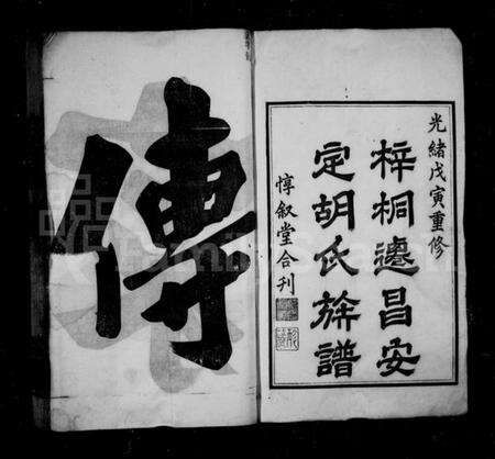 浙江胡氏族谱-唐昌胡氏宗谱 [16卷,首末各1卷].pdf电子版预览图2