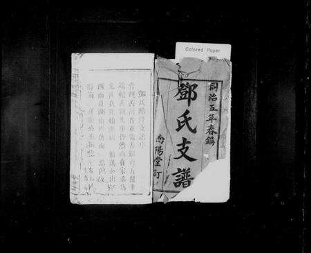 湖南邓氏族谱-邓氏续修支谱 [4卷,含卷首].pdf电子版预览图1