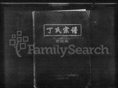 湖南丁氏族谱-丁氏宗谱宥祖卷.pdf电子版缩略图