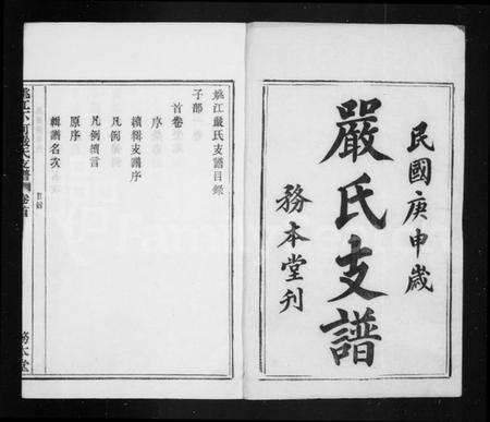 浙江严氏族谱-严氏支谱 [12卷,首末各1卷].pdf电子版预览图2