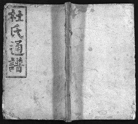 湖南杜氏族谱-杜氏通谱 [卷数不详].pdf电子版预览图1