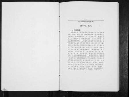 湖南段氏族谱-中华段氏谱碟考略.pdf电子版预览图1