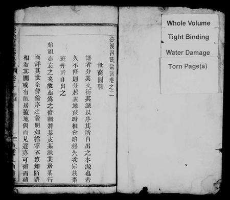 浙江吕氏族谱-壶溪吕氏宗谱 [残卷].pdf电子版预览图2