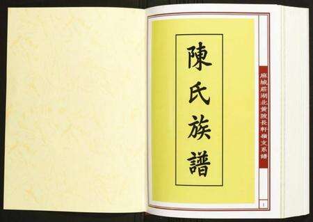 湖北陈氏族谱-[陈氏]麻城庄湖北黄陂长轩岭支系谱.pdf电子版预览图1