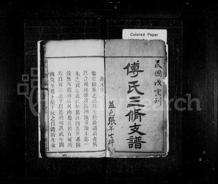 湖南傅氏族谱-傅氏三修支谱 [4卷].pdf电子版预览图2