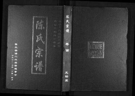 湖北陈氏族谱-陈氏宗谱[2卷上下首1卷].pdf电子版缩略图