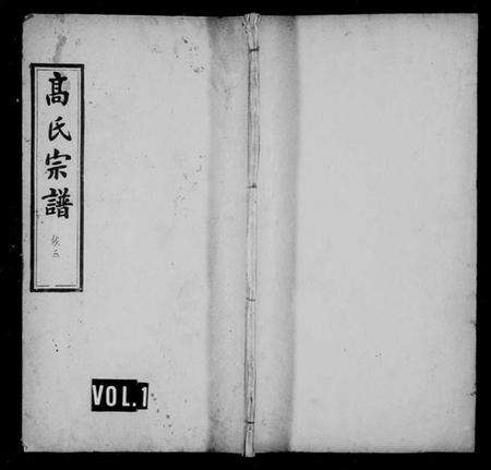 湖南高氏族谱-高氏宗谱 [14卷,首2卷].pdf电子版预览图1