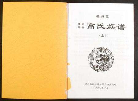 湖南高氏族谱-高氏族谱.pdf电子版预览图1