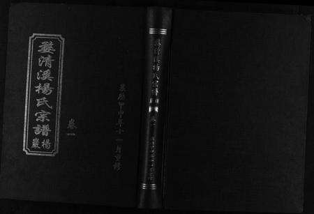 浙江杨氏族谱-婺清溪杨氏宗谱 [4卷].pdf电子版预览图1