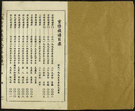 江西程氏族谱-瑞金市洋溪程氏重修族谱.pdf电子版预览图1