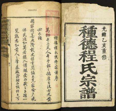江西程氏族谱-种德程氏宗谱.pdf电子版预览图1