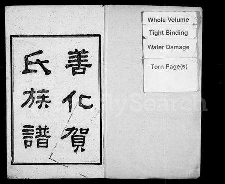 湖南贺氏族谱-善化贺氏族谱 [8卷,首末各1卷].pdf电子版预览图2