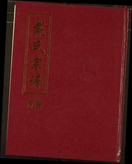湖北戴氏族谱-戴氏宗谱.pdf电子版缩略图