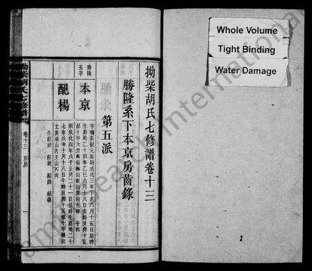 湖南胡氏族谱-拗柴胡氏七修谱 [43卷,首1卷,末2卷].pdf电子版预览图1