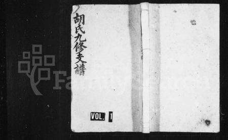 湖南胡氏族谱-胡氏九修支谱 [8卷,及卷首末].pdf电子版预览图1
