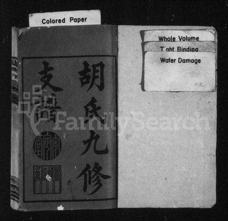 湖南胡氏族谱-胡氏九修支谱 [8卷,及卷首末].pdf电子版预览图2