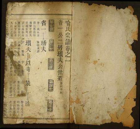 湖北喻氏族谱-喻氏宗谱.pdf电子版预览图1