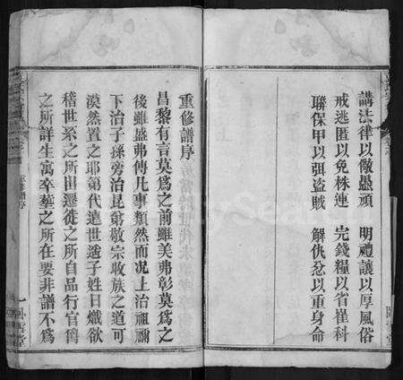 湖北袁氏族谱-袁氏宗分支谱 [8卷,首2卷].pdf电子版预览图3