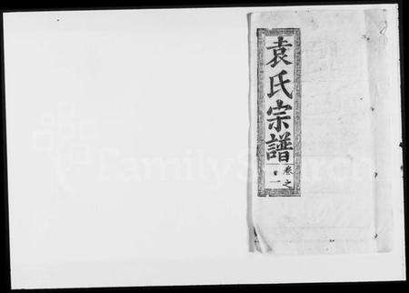 湖北袁氏族谱-袁氏宗谱 [16卷,首3卷].pdf电子版缩略图