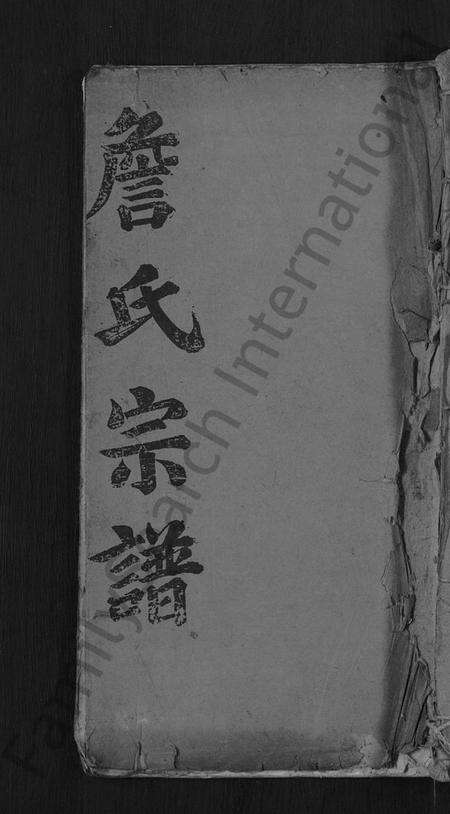 湖北詹氏族谱-詹氏宗谱 [11卷,首2卷].pdf电子版缩略图