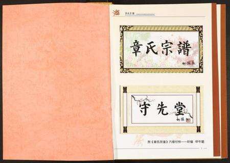 湖北章氏族谱-章氏宗谱.pdf电子版预览图1