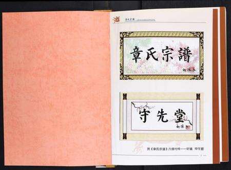 湖北章氏族谱-章氏宗谱[2卷].pdf电子版预览图1