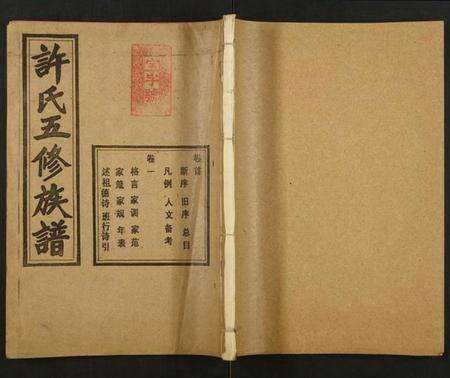 湖南许氏族谱-许氏五修族谱.pdf电子版缩略图