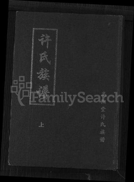 湖南许氏族谱-高阳堂许氏族谱 [上下册].pdf电子版缩略图